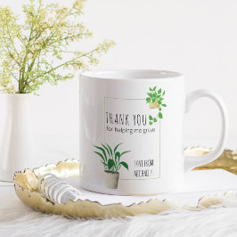 Taza De Café Gracias por Ayudarme a Cultivar Plantas de Interio