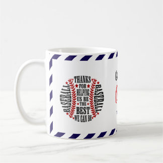 Taza De Café Gracias por ayudarnos a ser el mejor entrenador de