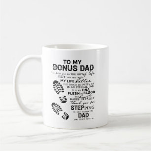 Taza De Café Gracias Por Estar Imprimido, Paso Papá, Padres