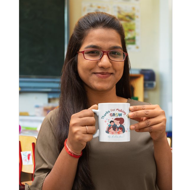 Taza De Café Gracias Por Hacernos Crecer La Apreciación Del Pro (Subido por el creador)