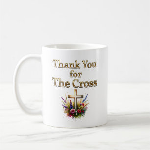 Taza De Café Gracias por la cruz