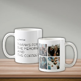 Taza De Café Gracias Por Los Recuerdos Compañero De Trabajo Adi