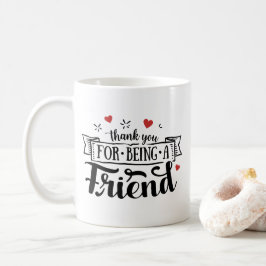 Taza De Café Gracias Por Ser Amigo