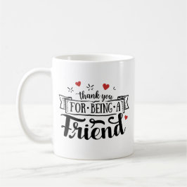 Taza De Café Gracias Por Ser Amigo