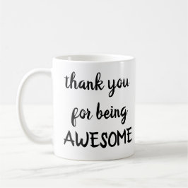 Taza De Café gracias por ser AWESOME mug