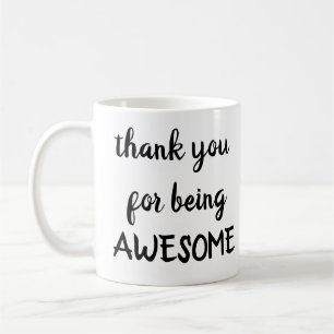 Taza De Café gracias por ser AWESOME mug