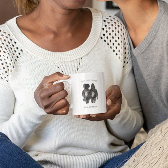 Taza De Café Gracias por ser mi persona | Mejor Amigo (Subido por el creador)