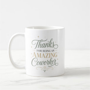 Taza De Café Gracias por ser un compañero de trabajo increíble