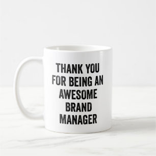 Taza De Café Gracias Por Ser Un Excelente Gerente De Marca