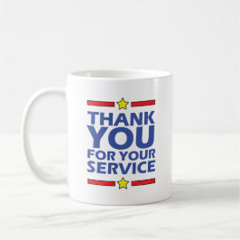 Taza De Café Gracias por su servicio