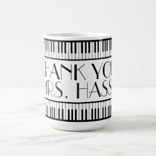 Taza De Café Gracias profesor de música