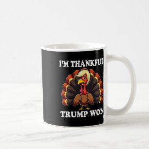 Taza De Café Gracias Trump por el Día de Acción de Gracias, Tru