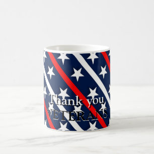 Taza De Café Gracias Veteranos