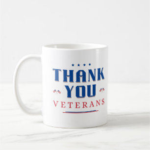 Taza De Café Gracias Veteranos Orgullosos Soldados Militares