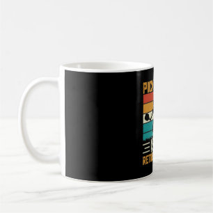 Taza De Café Graciosa camiseta de pelota de pelota para el abue