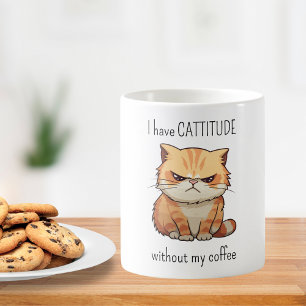 Taza De Café Graciosa Cattitude