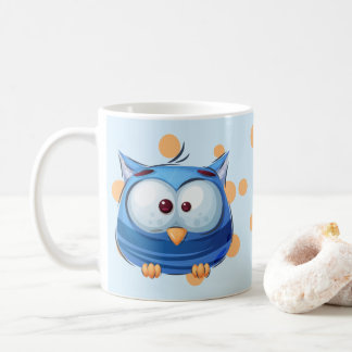 Taza De Café Graciosa colección de aves - Azul