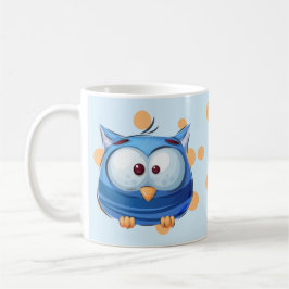 Taza De Café Graciosa colección de aves - Azul