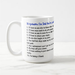 Taza De Café Graciosa Coworker De Despedida 10 Razones Por Las 