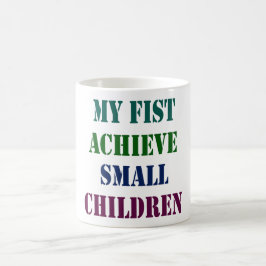 Taza De Café Graciosa Declaración Negrita Diseño De Camiseta - 