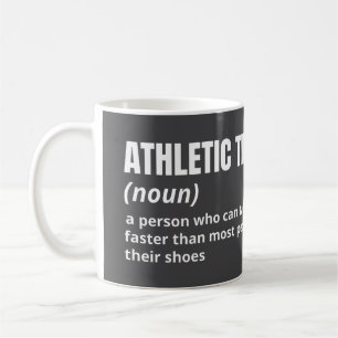 Taza De Café Graciosa definición de entrenador atlético