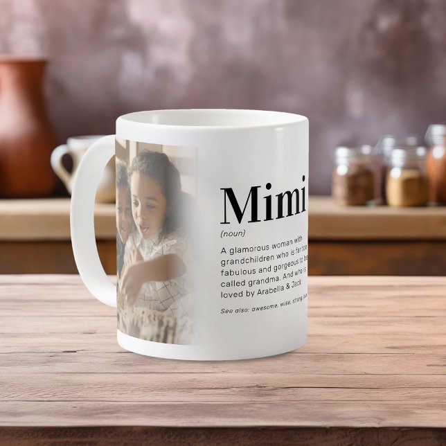Taza De Café Graciosa definición de Mimi Foto Café Mug (Subido por el creador)