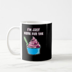 Taza De Café Graciosa dibujante de yogur congelado Chica Tee Ki