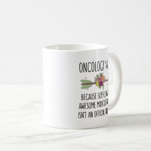Taza De Café Graciosa enfermera de oncología regalo Idea Mug C