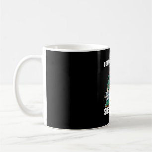 Taza De Café Graciosa enfermera forense St. Patrick's Day