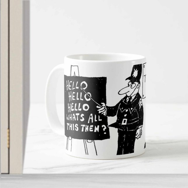 Taza De Café Graciosa Escuela de Capacitación Policial del Rein (Subido por el creador)