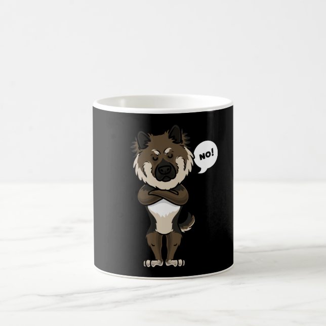 Taza De Café Graciosa idea de regalo para perro eurasier (Centro)