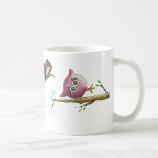 Taza De Café Graciosa imagen de búho lindo