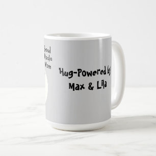 Taza De Café Graciosa mamá de Koala "Todavía aferrándose", dulc