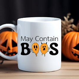 Taza De Café Graciosa modernidad puede contener BOOS Halloween