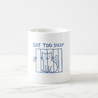 Taza De Café Graciosa Mug De Gato- Se Ha Vuelto Demasiado Silen