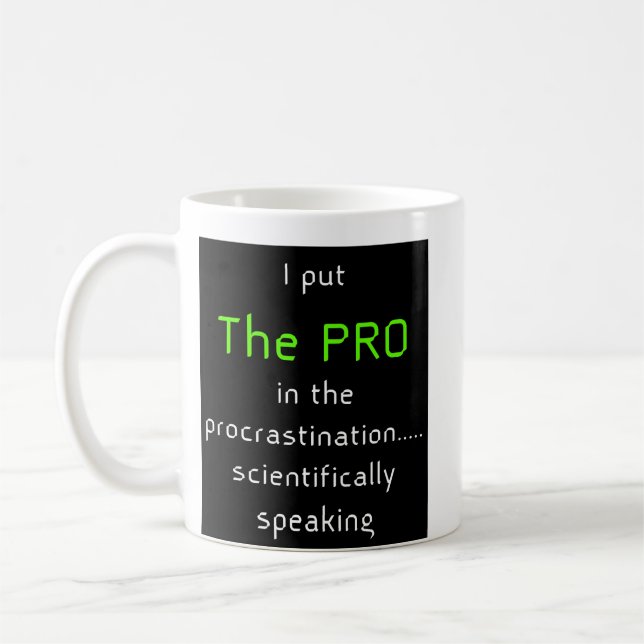 Taza De Café Graciosa peluca científica - "El regalo" para los  (Izquierda)