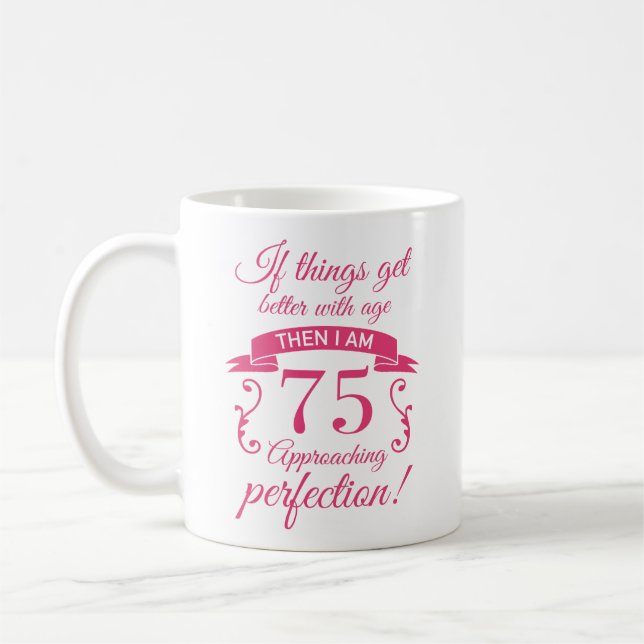Taza De Café Graciosa 'Perfección' por 75 años (Izquierda)