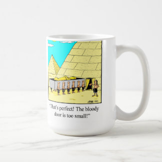 Taza De Café Graciosa pirámide egipcia Mug