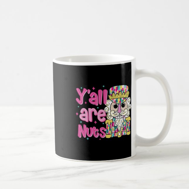 Taza De Café Graciosa Retro Todos Son Nueces Criticadores De Nu (Derecha)