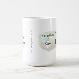 Taza De Café Graciosa señorita Frosty en el personalizado de ci