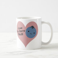 Graciosamente te amo Berry Mucho Cute Kawaii Blueb