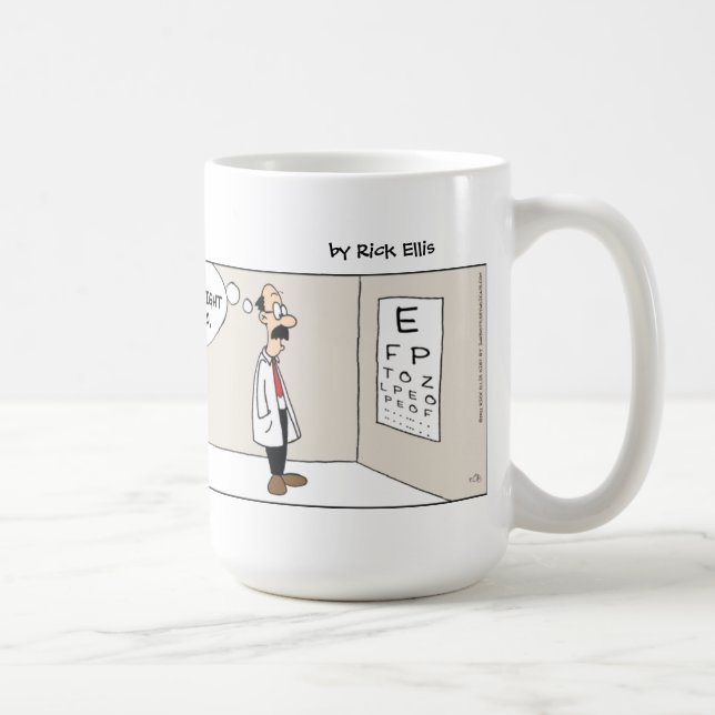 Taza De Café Gracioso 20/20 Hindsight (Derecha)
