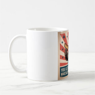 Taza De Café Gracioso 4 de julio Poster del Chiste Hog