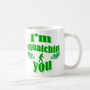 Taza De Café Gracioso agachado