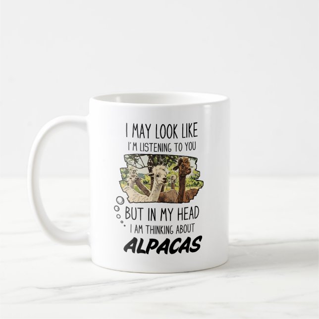 Taza De Café Gracioso alfaca (Izquierda)