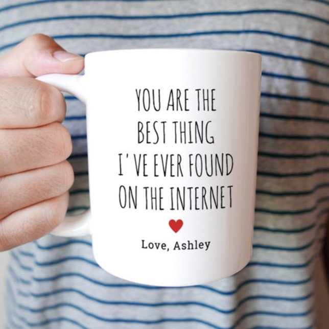 Taza De Café Gracioso amigo El día de San Valentín regalo café  (Subido por el creador)