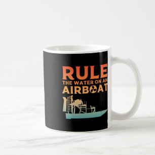 Taza De Café Gracioso Arte En Barco Aéreo Para Hombres Capitán