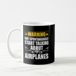 Taza De Café Gracioso Arte Piloto Para Hombres Aerolíneas Pilot
