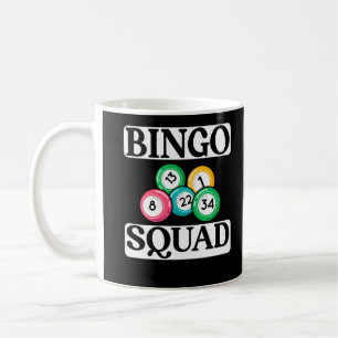 Taza De Café Gracioso Bingo Squad Saying Bingo