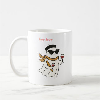 Taza De Café Gracioso boo truco o trato de Halloween